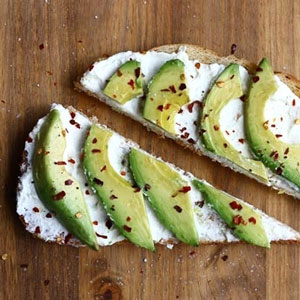 Healthy Grab and Go breakfasts Avocado
