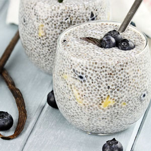 Healthy Grab and Go Breakfasts - Chia Seed Pudding