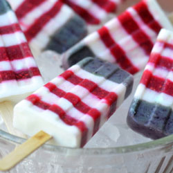 4th of July Healthy Popsicles